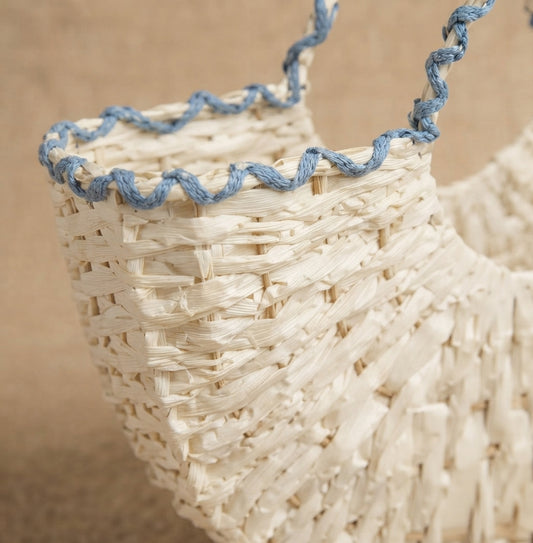 Hand-woven Tote Handbag Retro Beach Bags