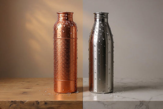 Copper Bottle vs Stainless Steel Bottle