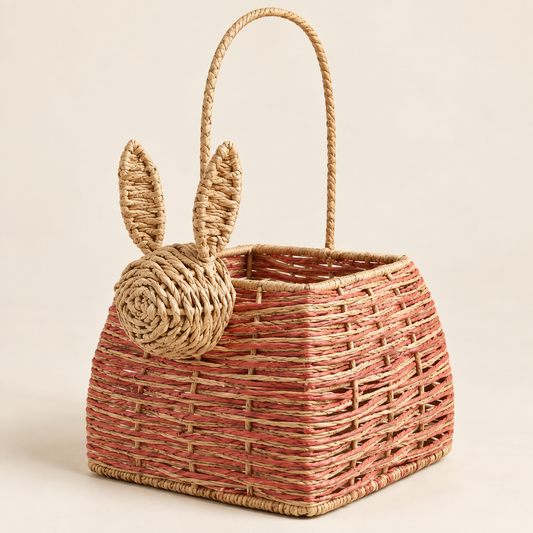Rabbit Rafia basket