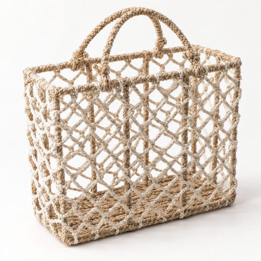 Cotton rope Hamper basket