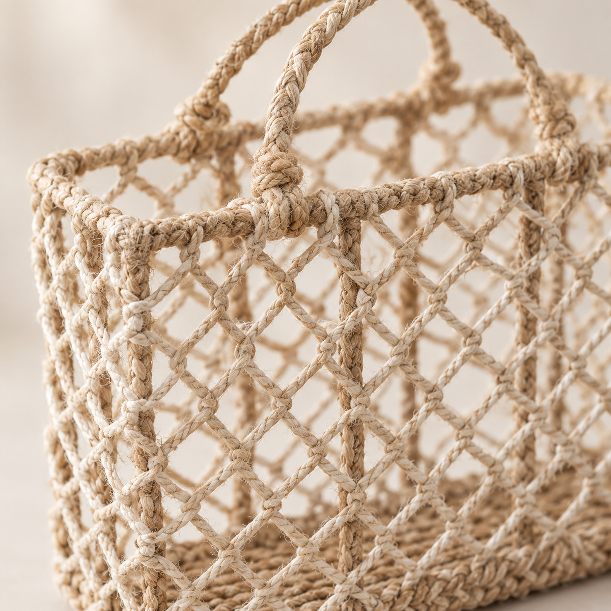 Cotton rope Hamper basket
