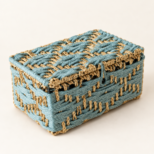 Cotton rope & Jute Boxes